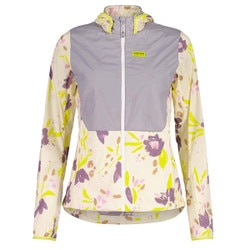 Maloja TamaraM. Printed Jacket Women's in Shaded White Brushflower
